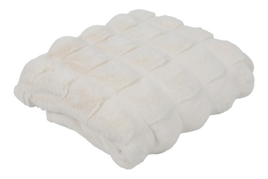 Valkoinen torkkupeitto Eloise 130 x 170cm