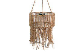 Aurinkokenno Janneke L, natural juuttia (IP44) 32cm