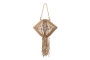 Aurinkokenno Dagmar timantti, natural juuttia (IP44) 29cm