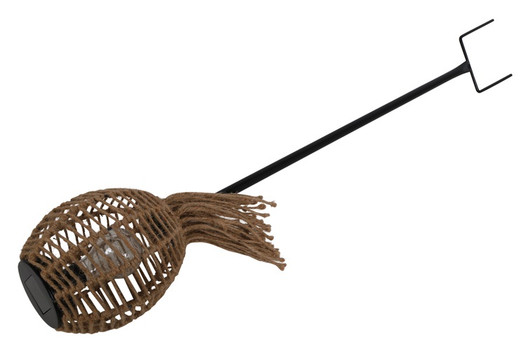 Aurinkokennotikku Onora, natural juuttia (IP44) 90cm