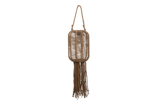 Aurinkokenno Onora ovaali, natural juuttia (IP44) 26cm