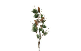 Vihreä männynoksa kävyillä 74 cm