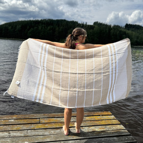 HYGGE 300g ECO, beige, 90x170cm , Hamam pyyhe