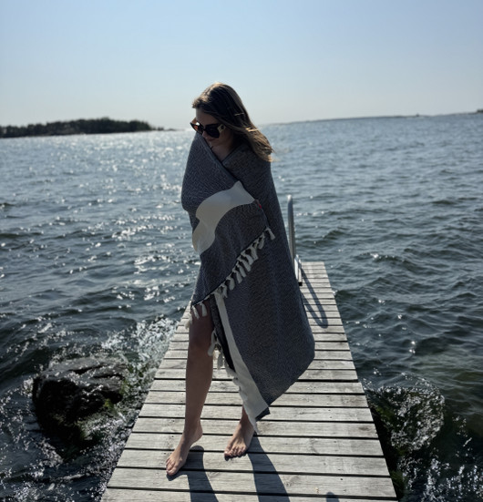 RELAX 430g, vaaleanpunainen 100x180cm , Hamam pyyhe
