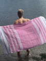 AURA 300g ECO, pinkki 90x170cm , Hamam pyyhe
