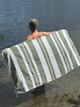 BASK 300g ECO, vihreä 90x170cm , Hamam pyyhe