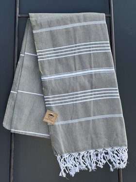 COSY 260g, oliivinvihreä, 100x180cm , Hamam pyyhe (ripustuslenkki)