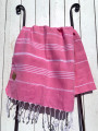 COSY 260g, pinkki, 100x180cm , Hamam pyyhe (ripustuslenkki)