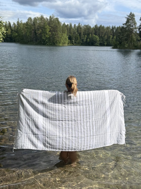 COTTAGE 300g ECO, harmaa, 90x170cm , Hamam pyyhe