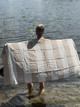 FLOW 300g ECO, beige 90x170cm , Hamam pyyhe