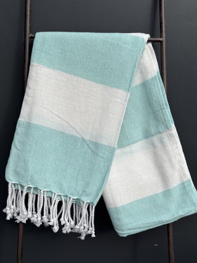 FLOW 300g ECO, minttu 90x170cm , Hamam pyyhe