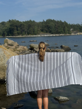 GLOW 300g ECO, harmaa 90x170cm , Hamam pyyhe