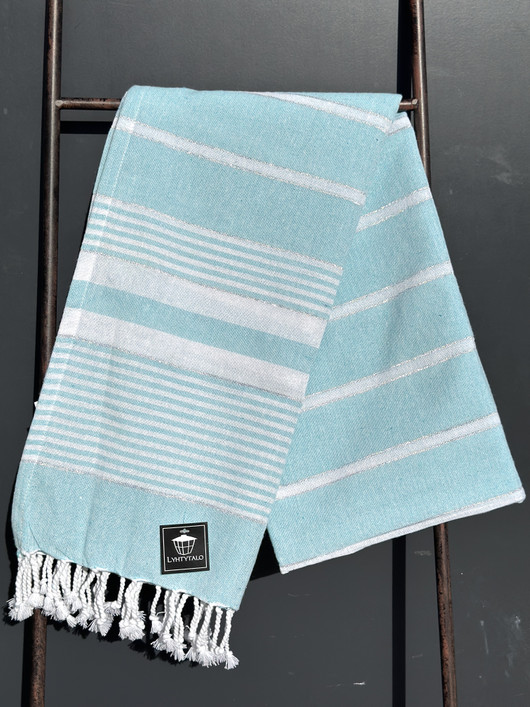 GLOW 300g ECO, turkoosi 90x170cm , Hamam pyyhe