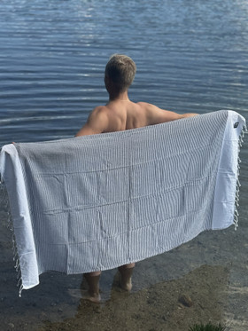 OASIS 300g ECO, harmaa, 90x170cm , Hamam pyyhe