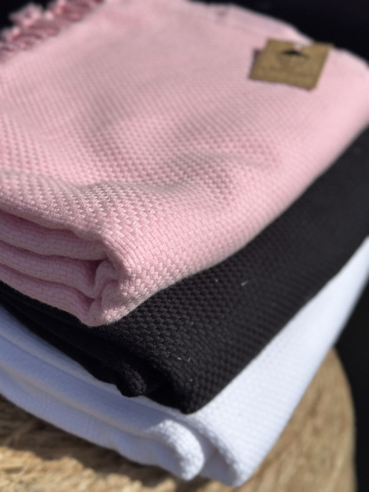 PAUSE 430g, musta, 100x180cm , Hamam pyyhe (ripustuslenkki)