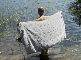 PURE 300g ECO, harmaa 90x170cm , Hamam pyyhe