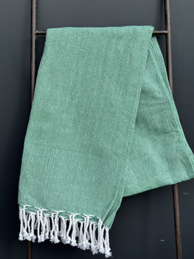 PURE 300g ECO, vihreä 90x170cm , Hamam pyyhe