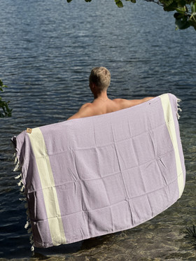 RELAX 430g, lila, 100x180cm , Hamam pyyhe