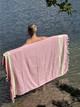 RELAX 430g, pinkki, 100x180cm , Hamam pyyhe