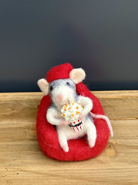 Hiiri popcorni villa koriste 10cm