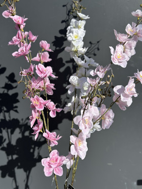 Rikkakukonkannus vaaleanpunainen 99cm