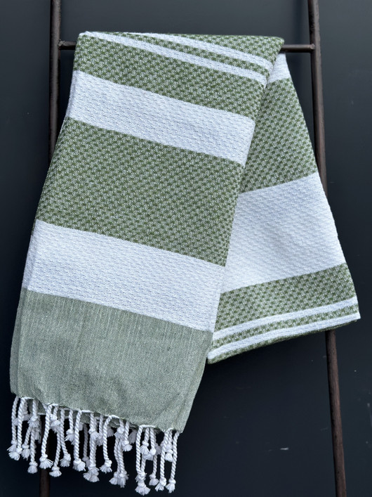BASK 300g ECO, vihreä 90x170cm , Hamam pyyhe