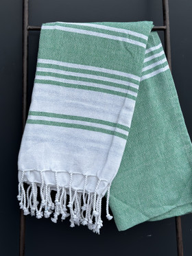 AURA 300g ECO, vihreä 90x170cm , Hamam pyyhe