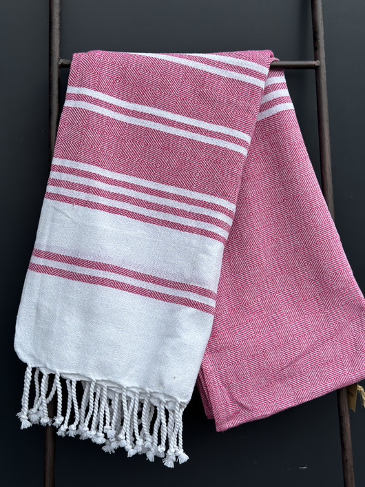 AURA 300g ECO, pinkki 90x170cm , Hamam pyyhe