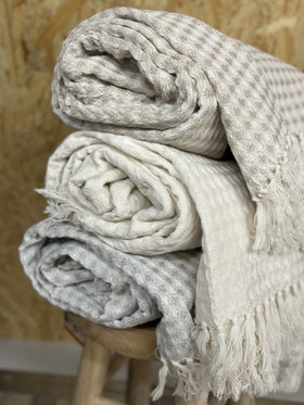 HARMONY, ECO vohveli torkkupeitto 130x170cm