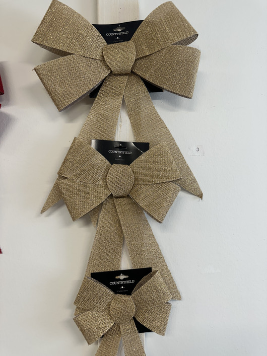 Joulurusetti Sanna, beige M 43cm