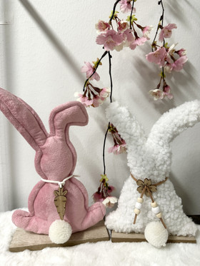 Pehmo pupu Bugs, pinkki 23cm