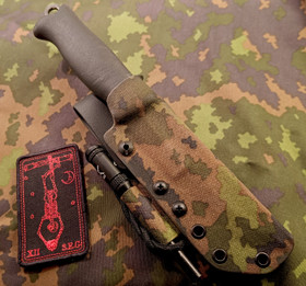 Varusteleka Jääkäripuukko 140 Tuppi M05 Camo 