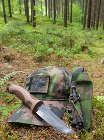 Rokka Knives Korpisoturi + Taktinen Tuppi 