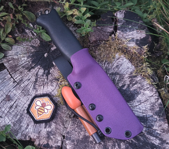 Varusteleka Jääkäripuukko 110 Tuppi Purple Haze