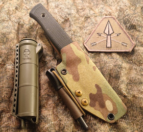 Fällkniven F1 Tuppi MultiCam Cordura 