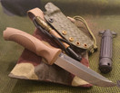 Rokka Knives Korpisoturi + Tuppi Bushcraft Edt. 