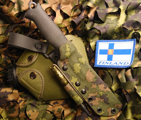 Varusteleka Jääkäripuukko 140 Tuppi M05 Camo 