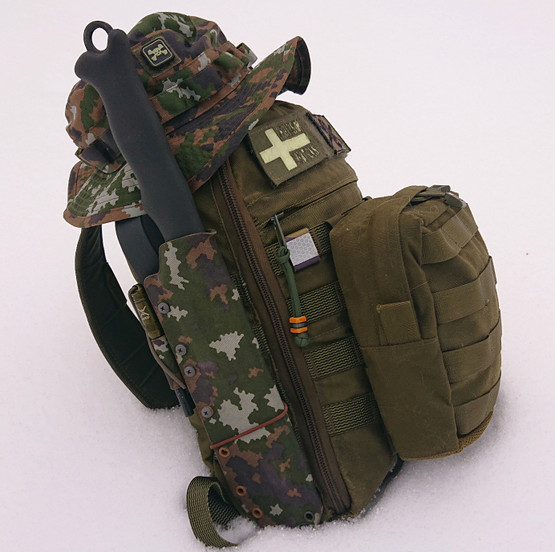 Varusteleka Skrama 240 Taktinen Tuppi M05 Pakkaskuvio 