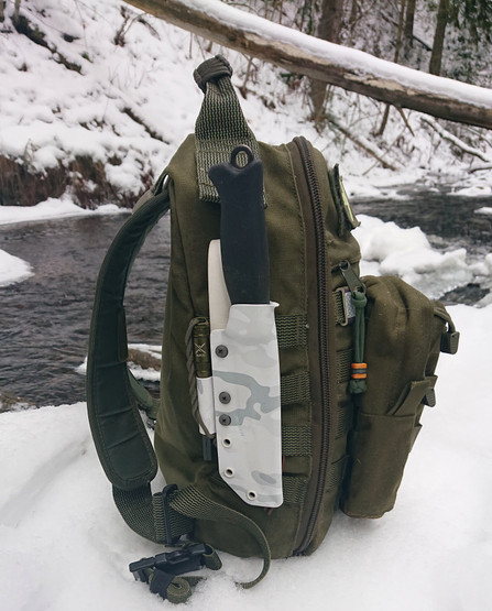  Varusteleka Jääkäripuukko 140 Taktinen Tuppi Alpine