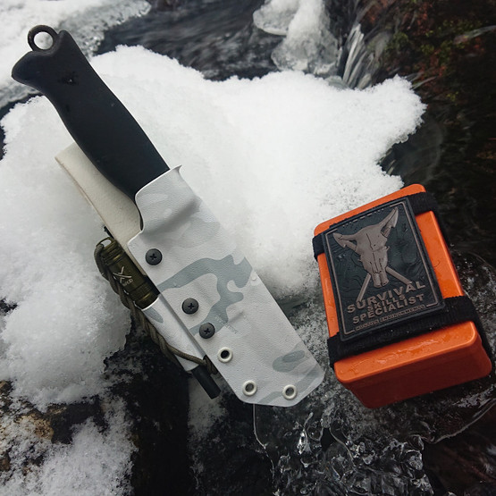  Varusteleka Jääkäripuukko 140 Taktinen Tuppi Alpine