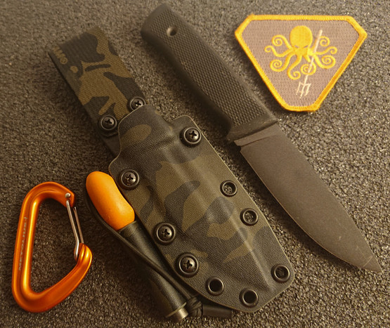 Fällkniven F1 Tuppi MultiCam Black