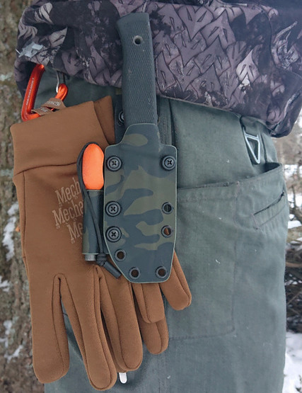 Fällkniven F1 Tuppi MultiCam Black