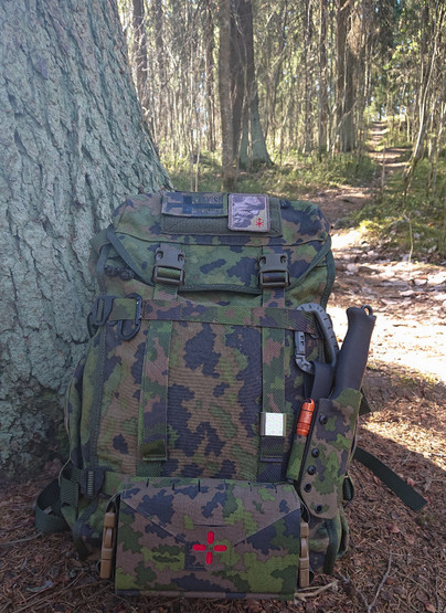 Varusteleka Jääkäripuukko 110 Tuppi M05 Camo 