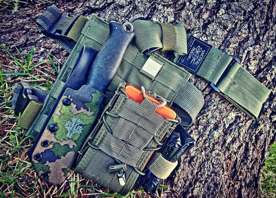 Varusteleka Jääkäripuukko 110 Tuppi M05 Camo 