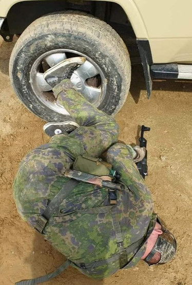 Varusteleka Jääkäripuukko 140 Tuppi M05 Camo 