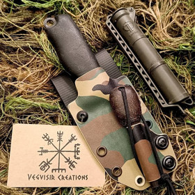 Varusteleka Jääkäripuukko 85 Tuppi God's Plaid 