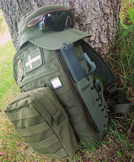 Varusteleka Jääkäripuukko 140 Tuppi Desert Punisher 