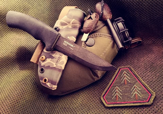 Morakniv Bushcraft Tuppi Riptile Camo 