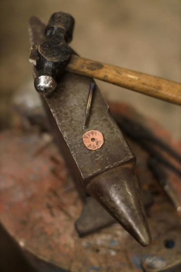 Muinaustyylinen käsintehty Koristehelmi