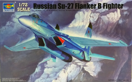 Russian SU-27 Flanker B Fighter 1:72 (pidemmällä toimitusajalla)